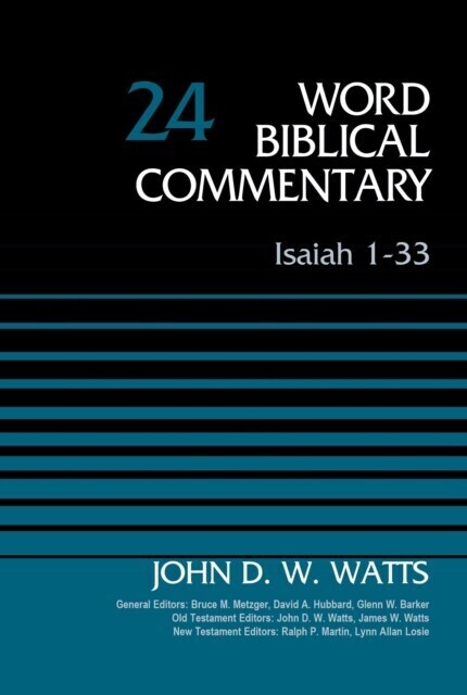Isaiah 1-33, Volume 24 main product photo