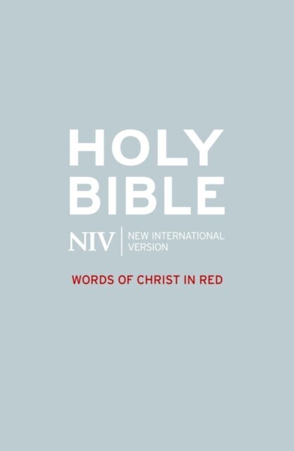 NIV Bible - Words of Christ in Red main product photo