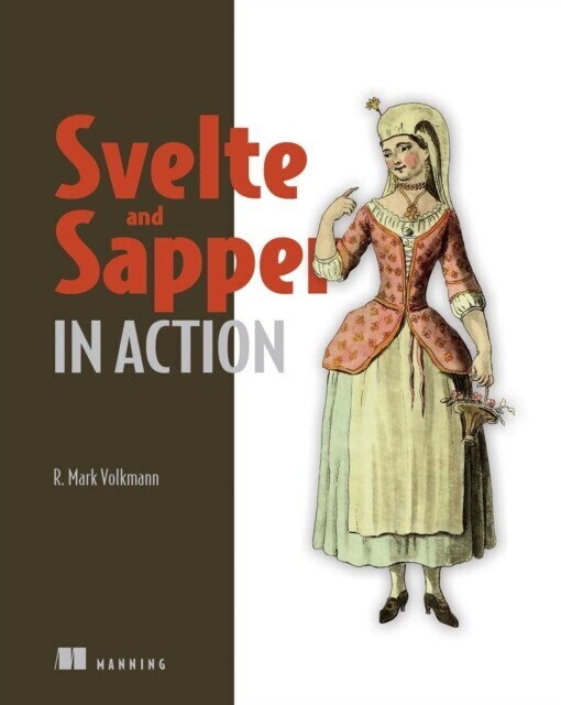 Svelte and Sapper in Action main product photo