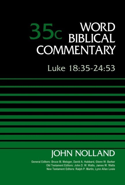 Luke 18:35-24:53, Volume 35C main product photo