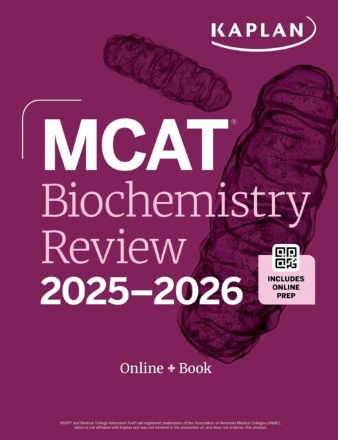 MCAT Biochemistry Review 2025-2026 main product photo