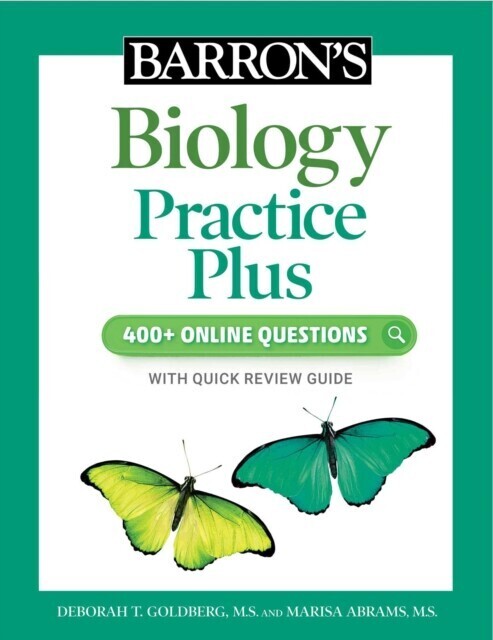 Barron's Biology Practice Plus: 400+ Online Questions and Quick Study Review main product photo