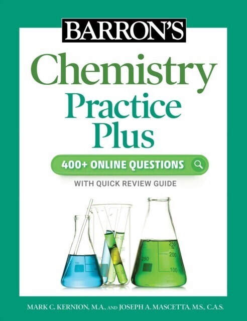 Barron's Chemistry Practice Plus: 400+ Online Questions and Quick Study Review main product photo