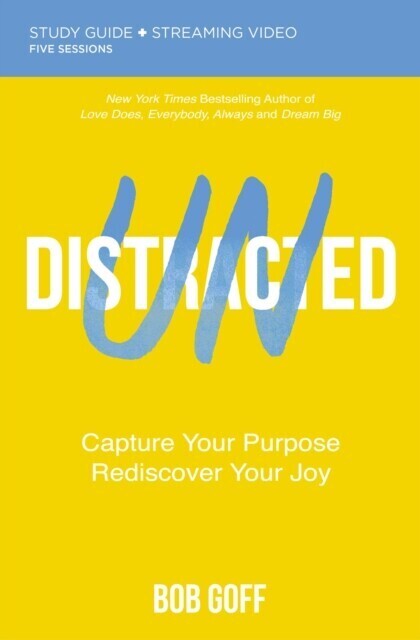Undistracted Bible Study Guide plus Streaming Video main product photo