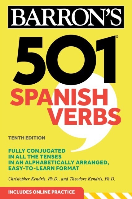 501 Spanish Verbs, Tenth Edition main product photo