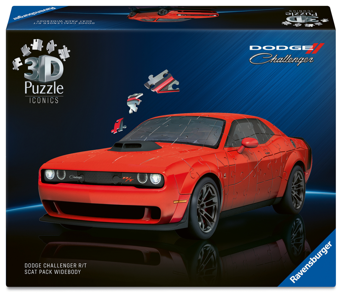 3D Puzzle Iconics: Dodge Chall. R/T Scat Pack Widebody main product photo