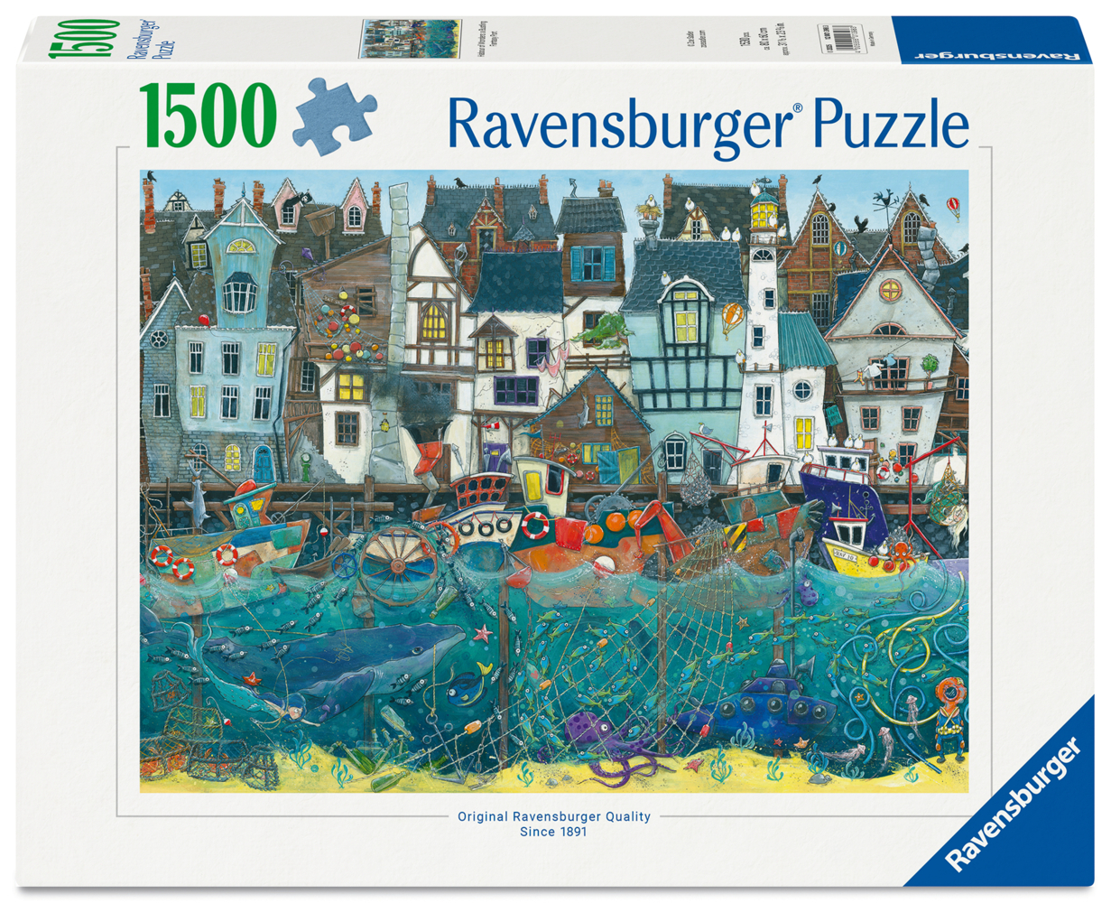 Hafen der Wunder: Ein geschäftiger Fantasy-Hafen main product photo
