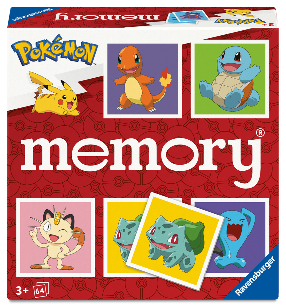 memory® Pokémon - Gesellschaftsspiel & Brettspiel ab 3 Jahre main product photo