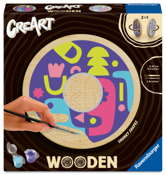 CreArt Wooden - Eckige Formen
