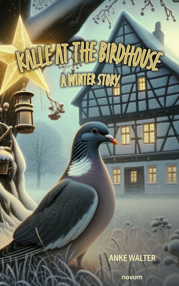 Kalle at the birdhouse - a winter story main product photo