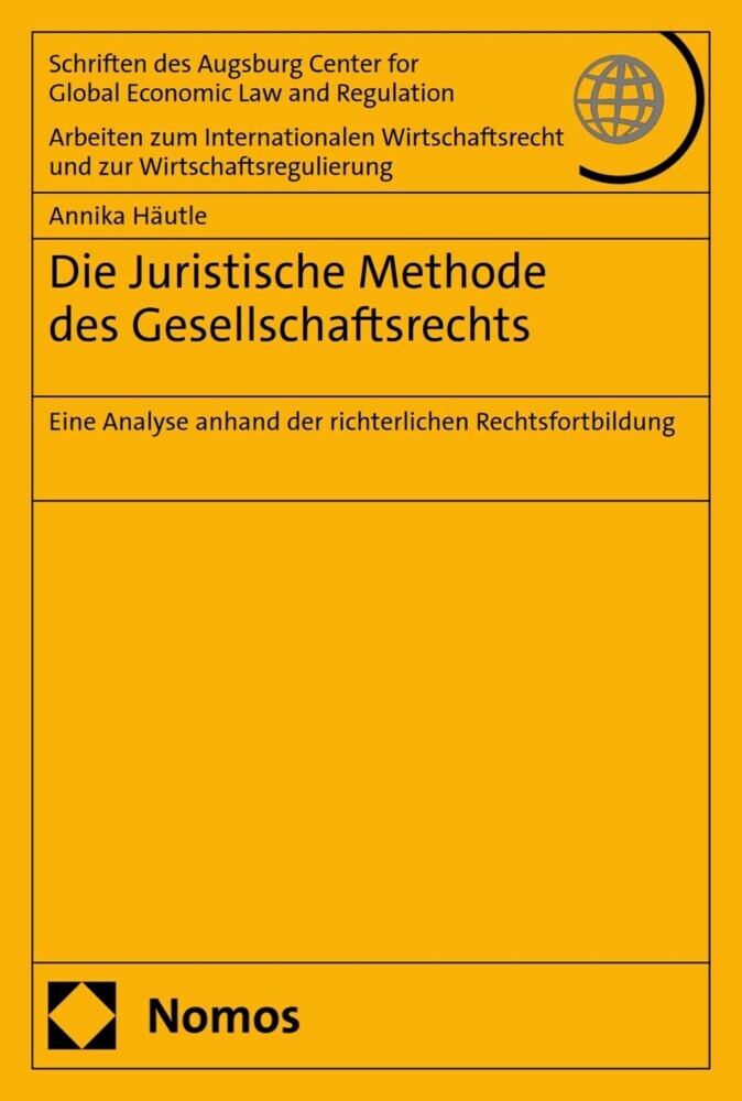 Die Juristische Methode des Gesellschaftsrechts main product photo