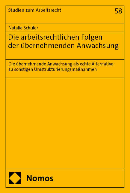 Die arbeitsrechtlichen Folgen der übernehmenden Anwachsung main product photo