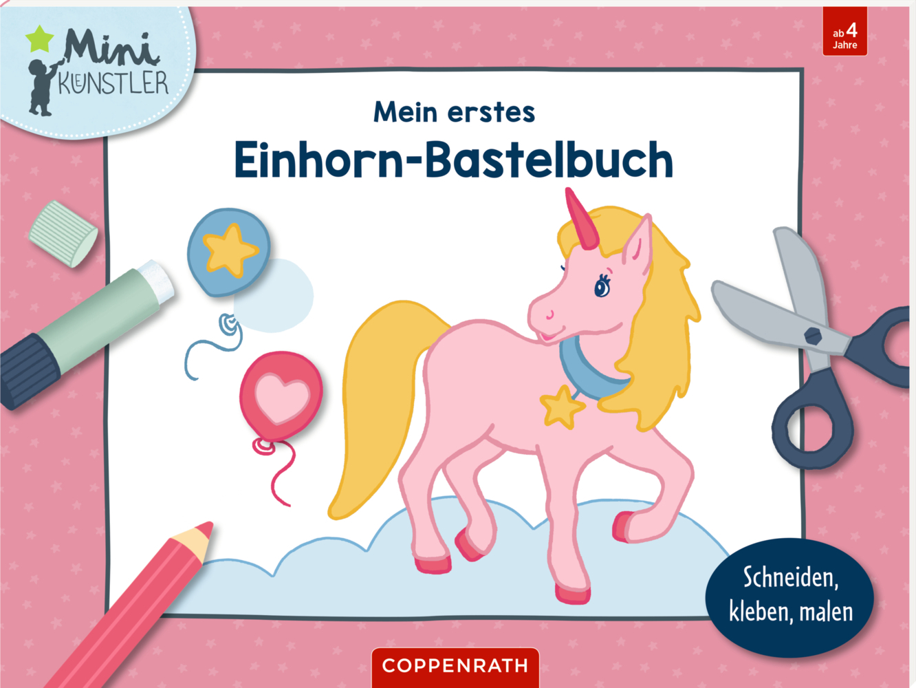 Mein erstes Einhorn-Bastelbuch main product photo