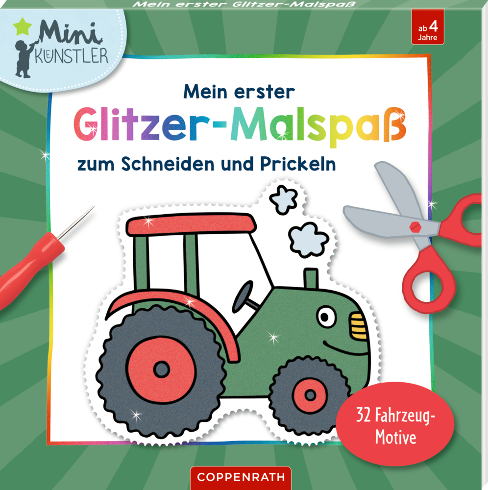 Mein erster Glitzer-Malspaß zum Schneiden und Prickeln main product photo