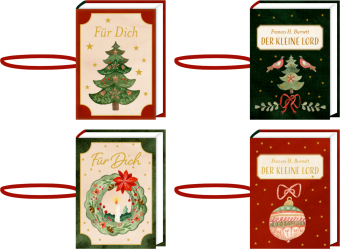 Anhänger-Bücher - Frohe Weihnachten