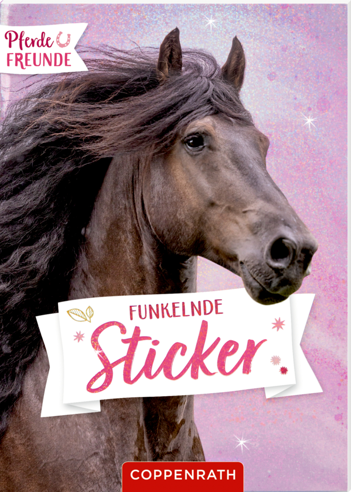 Funkelnde Sticker (Pferdefreunde) main product photo