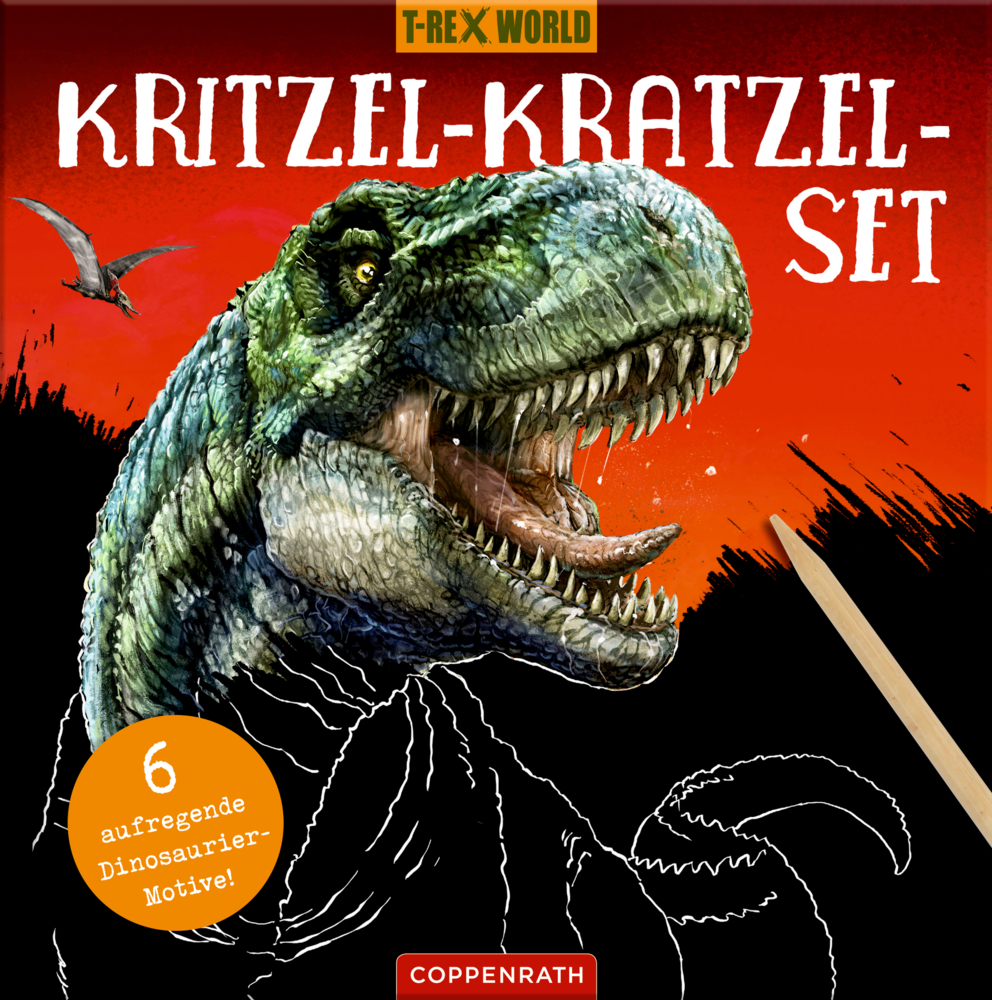 Kritzel-Kratzel-Set (T-Rex) main product photo