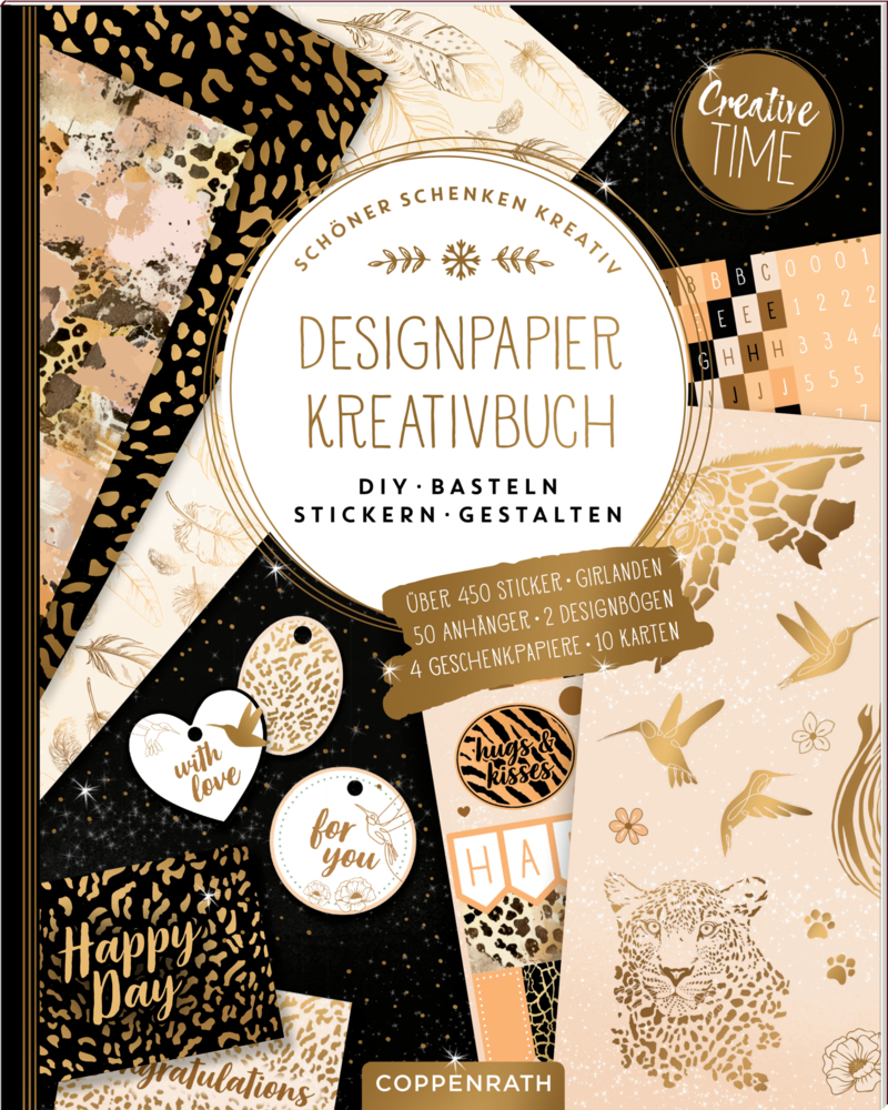 Designpapier-Kreativbuch Animal Print main product photo