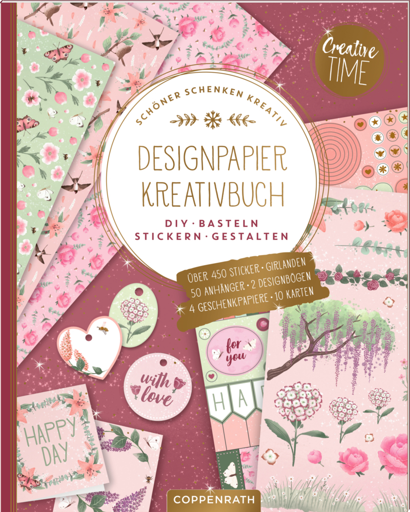 Designpapier-Kreativbuch Garden Glory main product photo