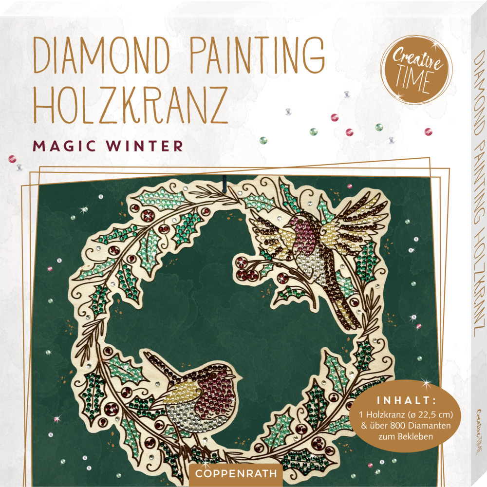 Diamond Painting Holzkranz main product photo