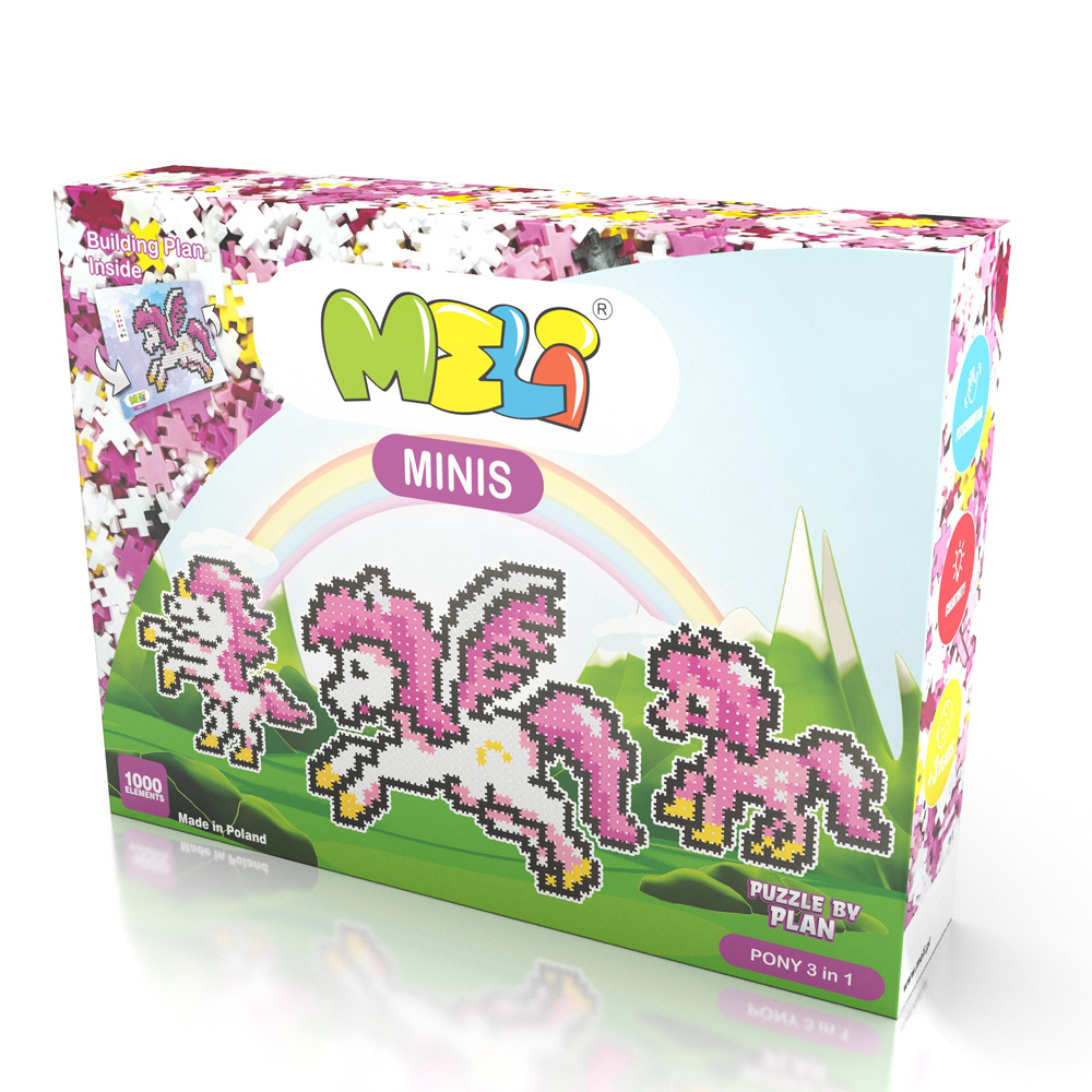 Meli Minis Pony 1000 - 3in1 main product photo