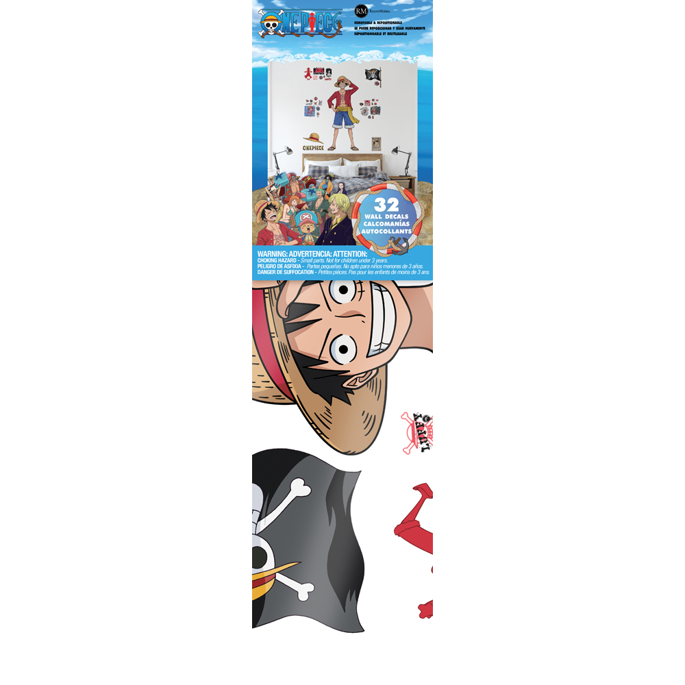 RM - One Piece Luffy Giant Peel & Stick Wall Decals main product photo