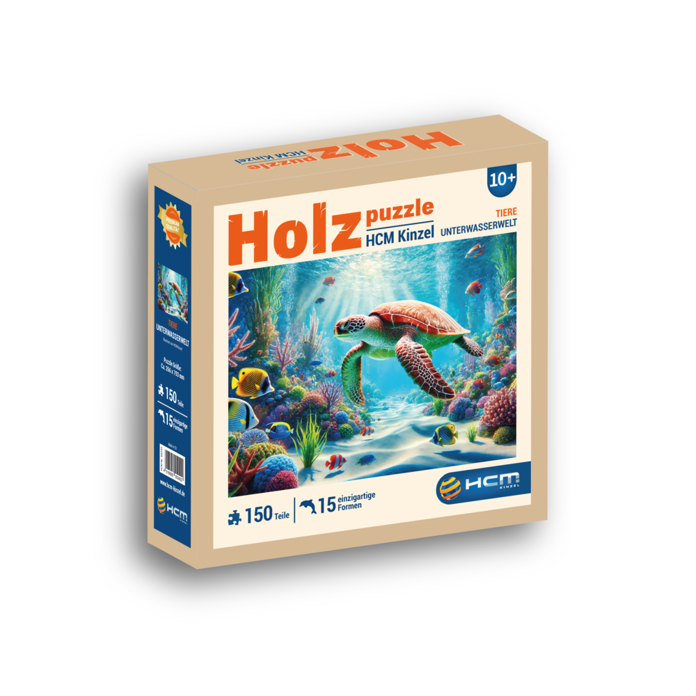 Holzpuzzle - Unterwasserwelt 150 Teile main product photo