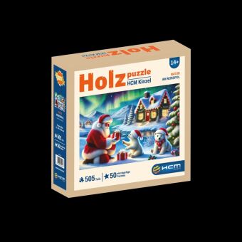Holzpuzzle - Winterzauber 505 Teile