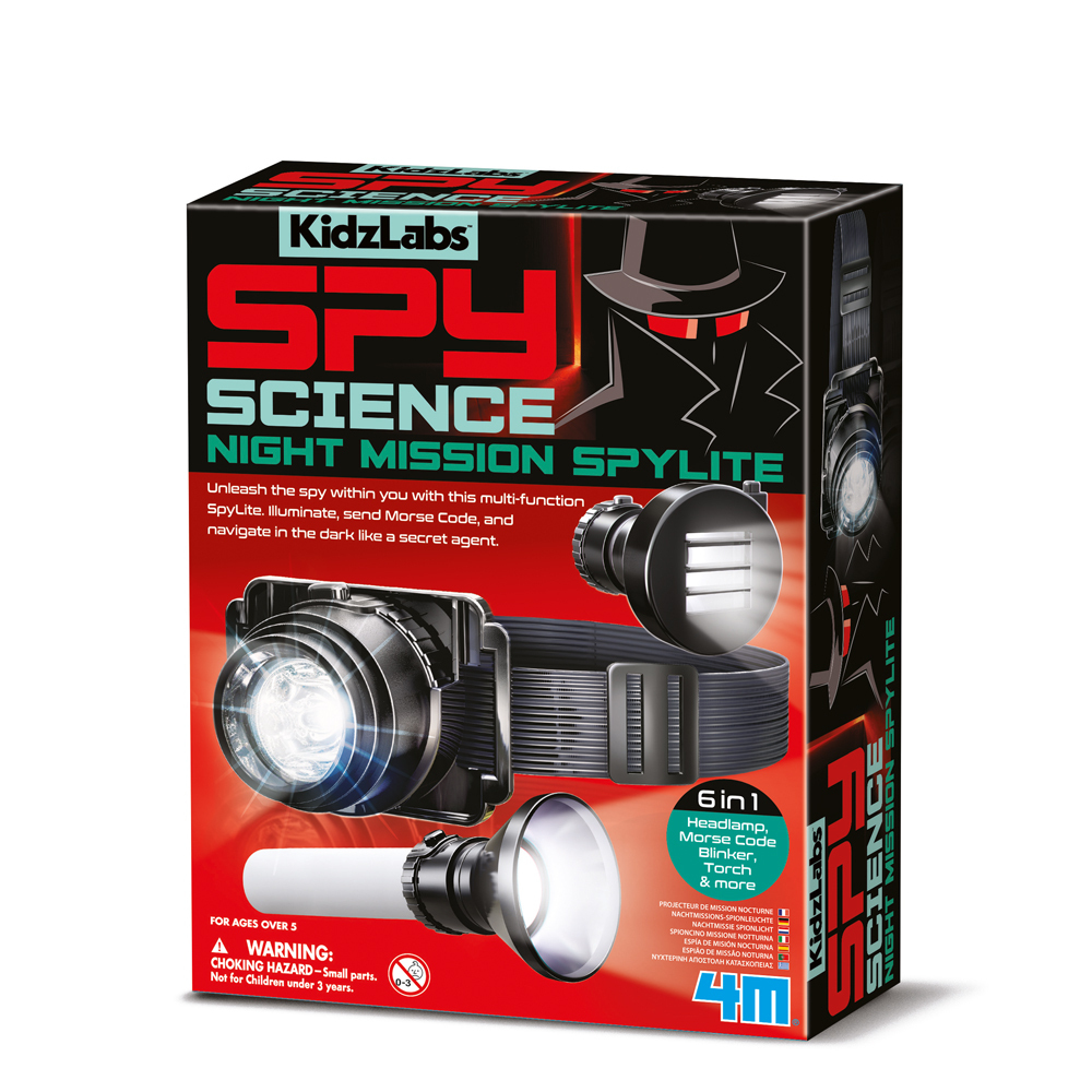 KidzLabs/Spy Science Night Mission Spylite main product photo