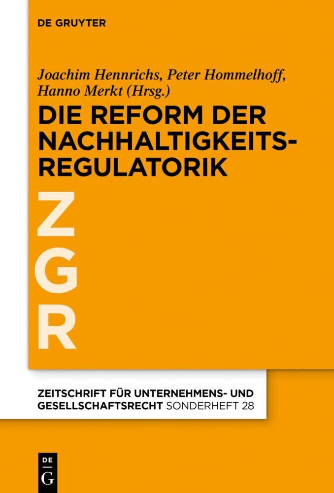 Zur Revision der EU-Nachhaltigkeitsregulatorik main product photo