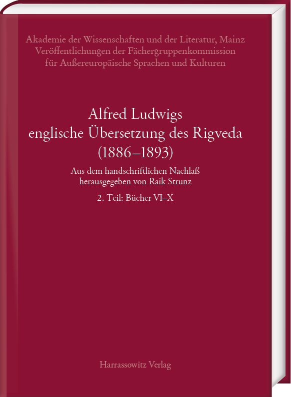 Alfred Ludwigs englische Übersetzung des Rigveda (1886-1893) main product photo