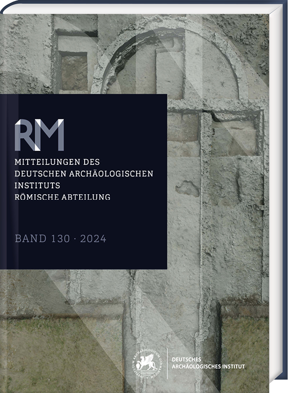 Römische Mitteilungen 130 (2024) main product photo