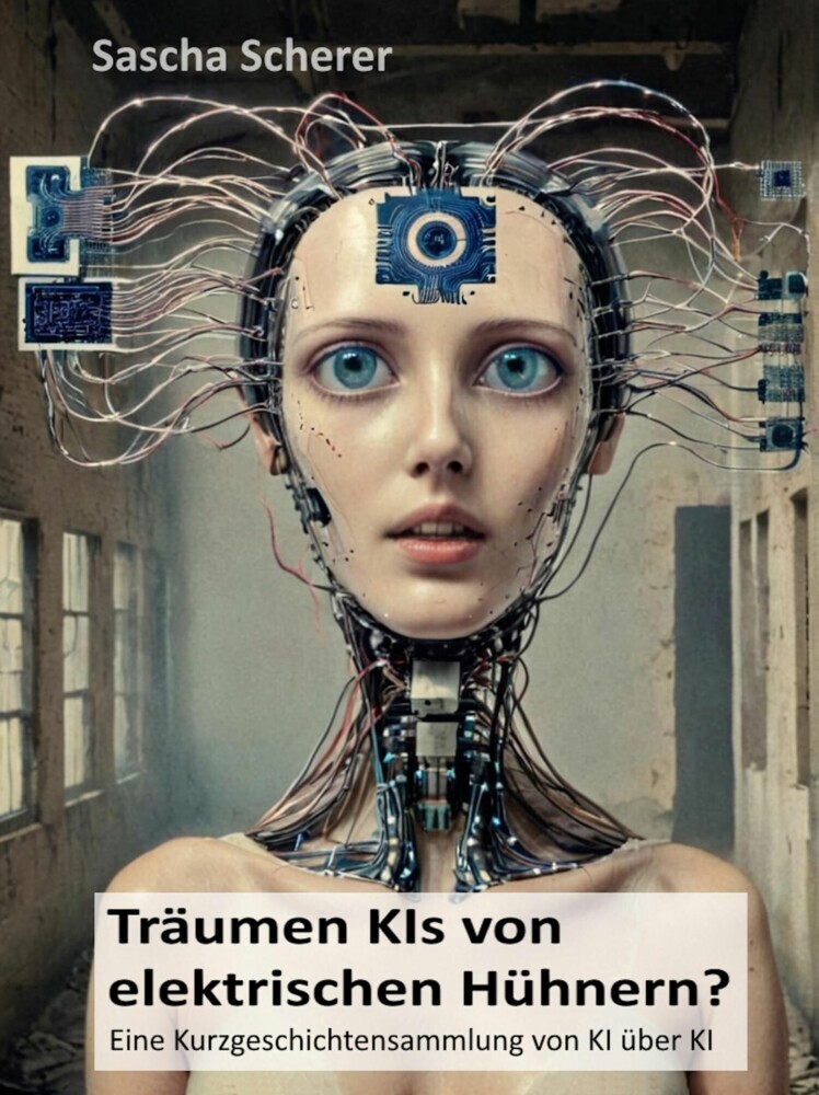 Träumen KIs von elektrischen Hühnern main product photo
