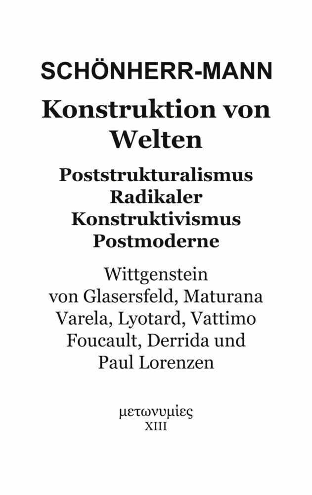 Konstruktion der Welten main product photo
