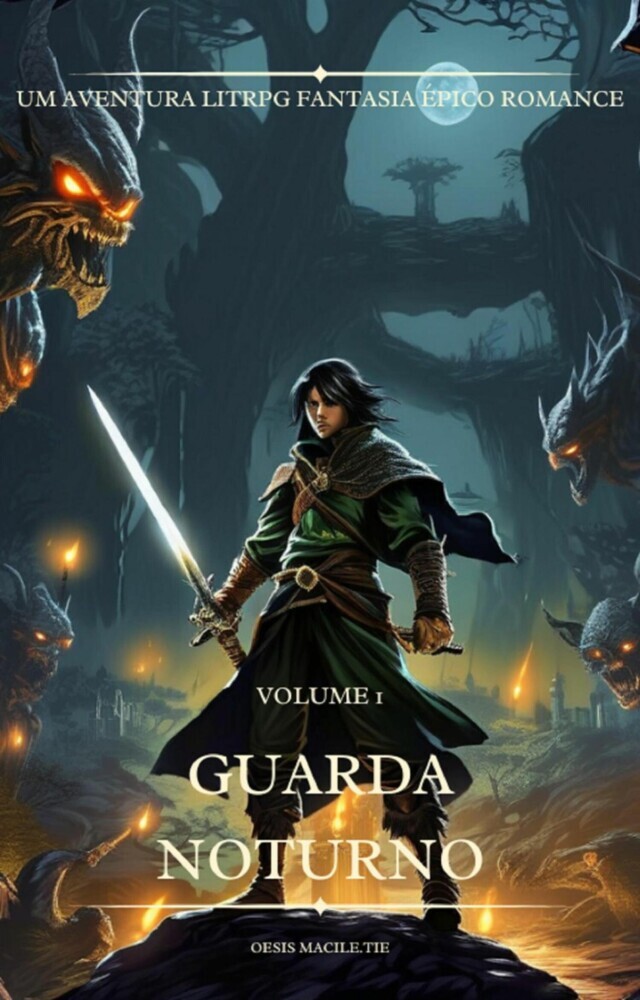 Guarda Noturno:Um Aventura LitRPG Fantasia Épico Romance (Volume 1) main product photo