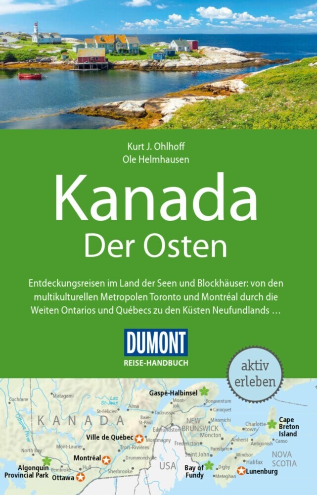 DUMONT Reise-Handbuch Reiseführer E-Book Kanada, Der Osten main product photo