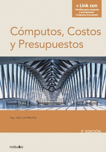 Computos, costos y presupuestos main product photo
