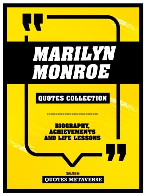 Marilyn Monroe - Quotes Collection - Biography, Achievements And Life Lessons main product photo