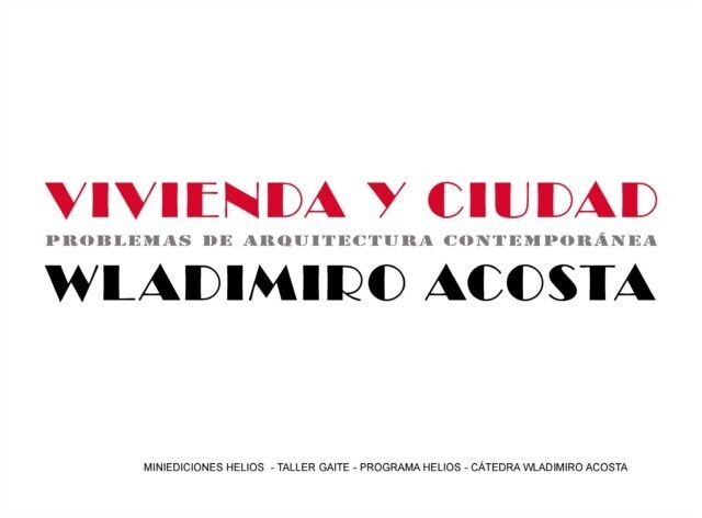 Vivienda y ciudad main product photo