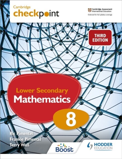 Cambridge Checkpoint Lower Secondary Mathematics Student's Book 8 main product photo