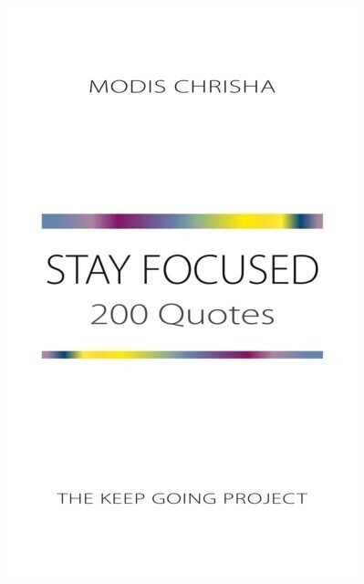 Stay Focused main product photo