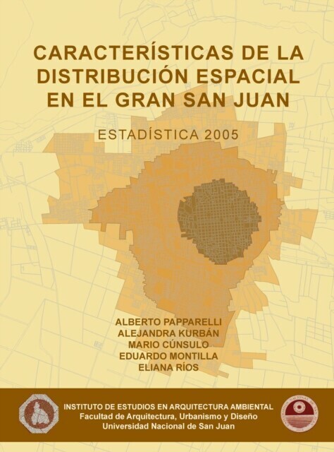 CARACT. DE LA DIST. ESPACIAL EN SAN JUAN 2005 main product photo