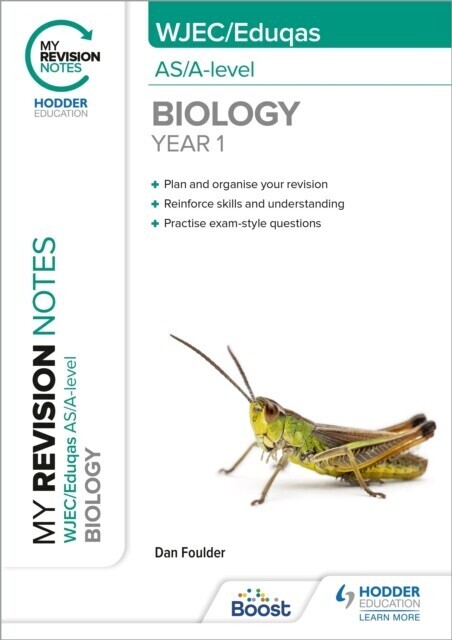My Revision Notes: WJEC/Eduqas AS/A-Level Year 1 Biology main product photo