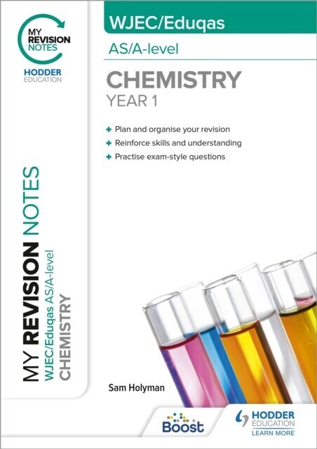 My Revision Notes: WJEC/Eduqas AS/A-Level Year 1 Chemistry main product photo