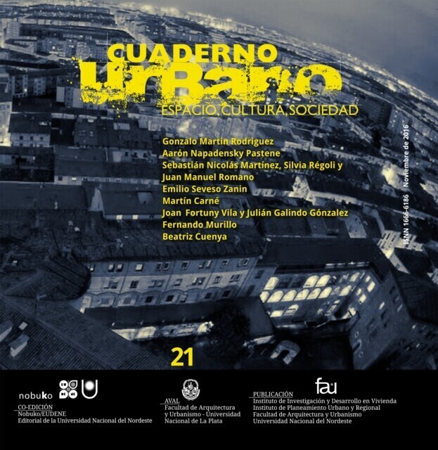 CUADERNO URBANO 21 - ESPACIO, CULTURA, SOCIEDAD main product photo