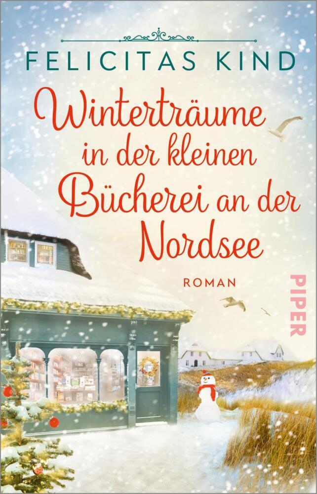 Winterträume in der kleinen Bücherei an der Nordsee main product photo