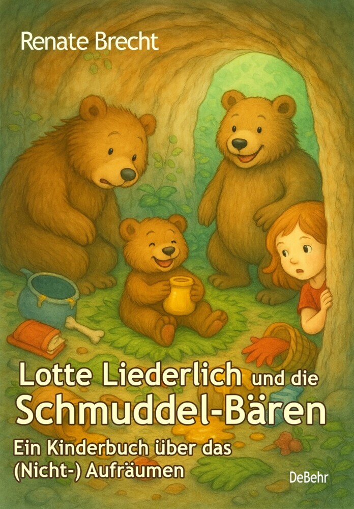 Lotte Liederlich und die Schmuddel-Bären - Ein Kinderbuch über das (Nicht-) Aufräumen main product photo