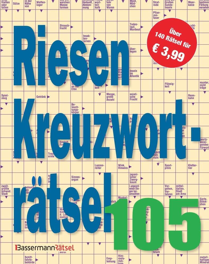 Riesen-Kreuzworträtsel 105 main product photo