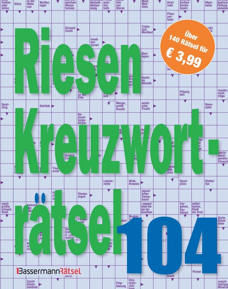 Riesen-Kreuzworträtsel 104 main product photo