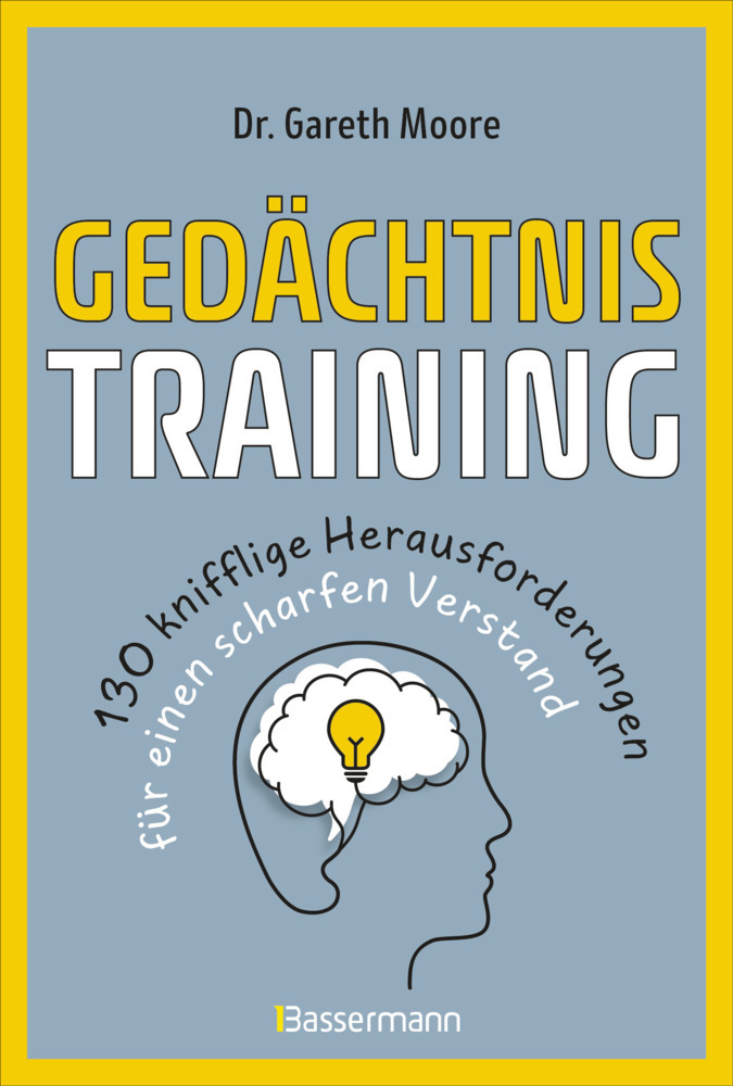 Gedächtnistraining - 130 knifflige Herausforderungen für einen scharfen Verstand main product photo